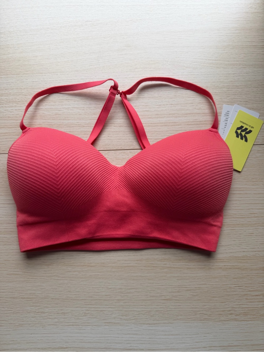 S- All in Motion Light Red Sports Bra Size S